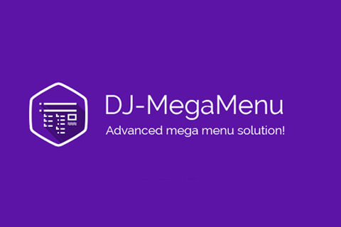 Joomla extension DJ-MegaMenu