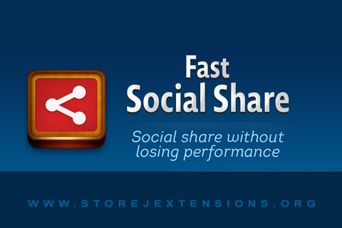 Joomla extension Fast Social Share