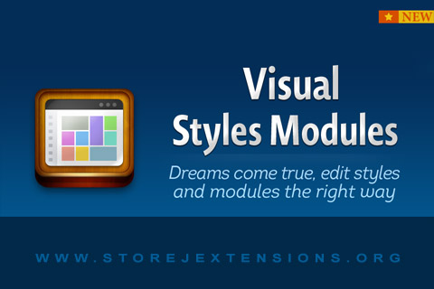 Joomla extension Visual Styles Modules