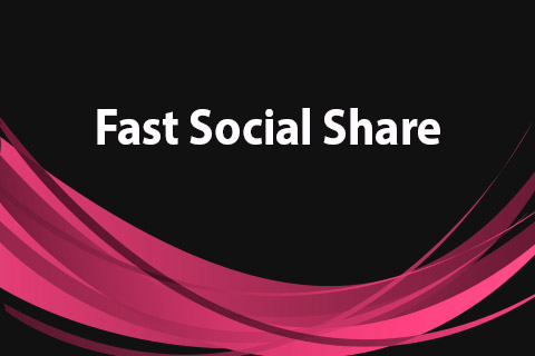 Joomla extension JoomClub Fast Social Share