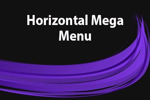 Joomla extension JoomClub Horizontal Mega Menu