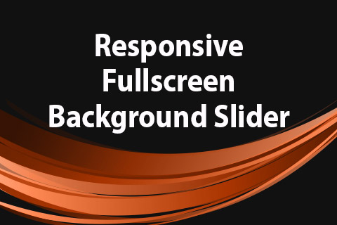 Joomla extension JoomClub Responsive Fullscreen Background Slider