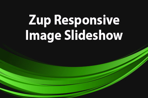 Joomla extension JoomClub Zup Responsive Image Slideshow