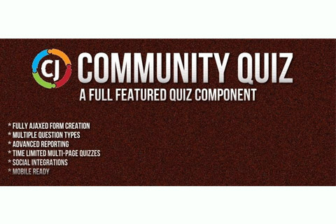 Joomla extension Community Quiz