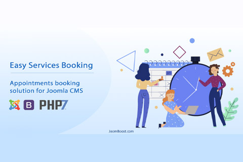 Joomla extension Easy Services Booking