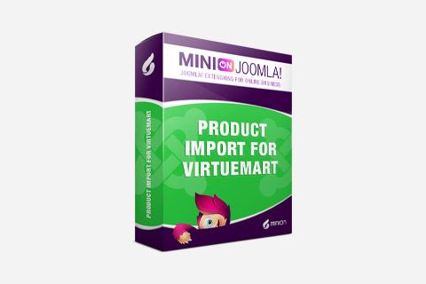 Joomla extension Product Import for VirtueMart