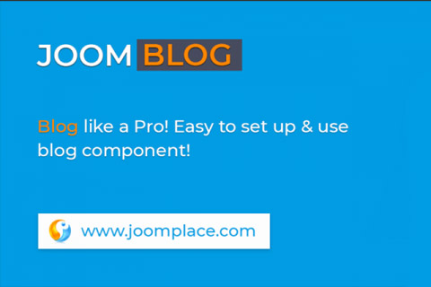 Joomla extension JoomBlog