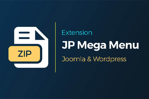 Joomla extension JP Mega Menu
