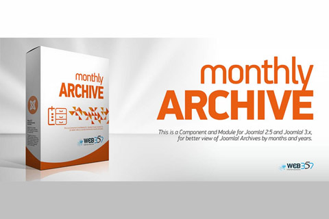 Joomla extension Monthly Archive Pro