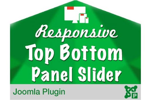 Responsive Top Bottom Panel Slider