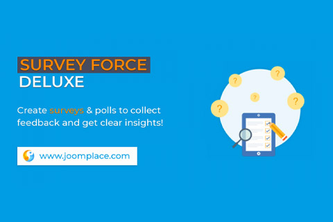 Joomla extension Survey Force Deluxe