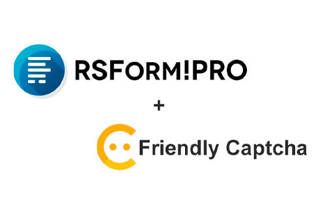 Joomla extension RSForm! Pro Friendly Captcha