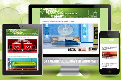 Joomla extension SJ Amazing Slideshow for VirtueMart