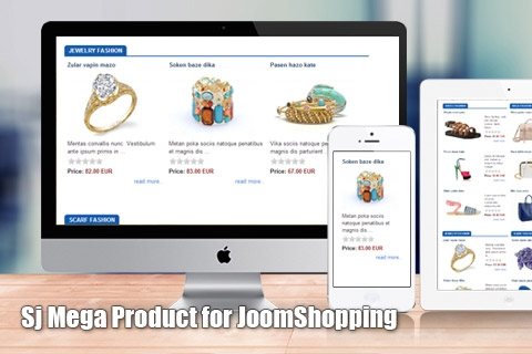Joomla extension SJ Mega Product for JoomShopping