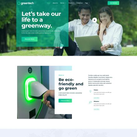 ThemeForest GreenTech