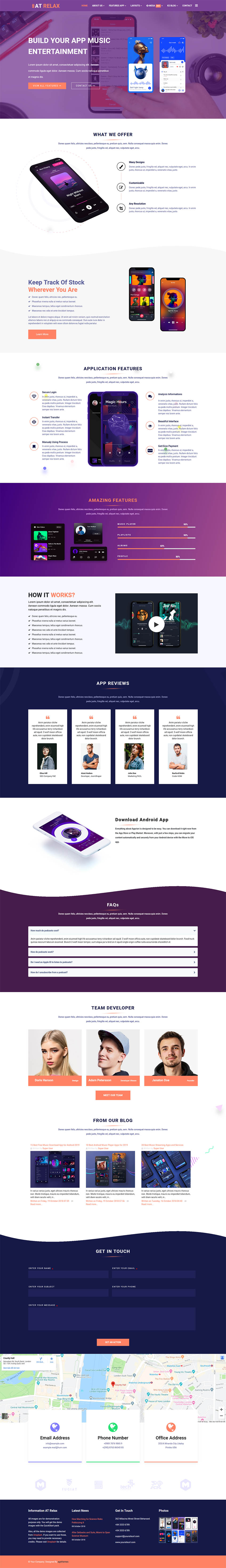 Joomla template AGE Themes Relax