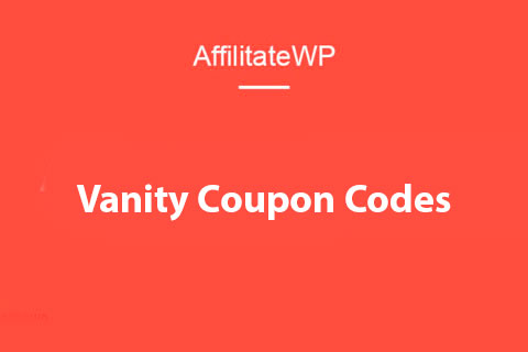 WordPress plugin AffiliateWP Vanity Coupon Codes