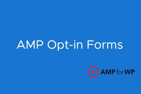 WordPress plugin AMP Opt-in Forms
