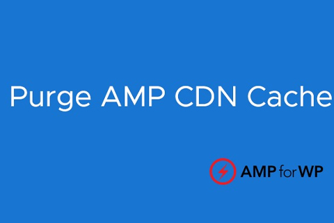 Purge AMP CDN Cache