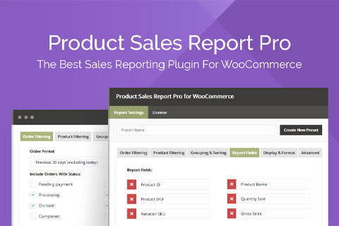 WordPress plugin AGS Product Sales Report Pro
