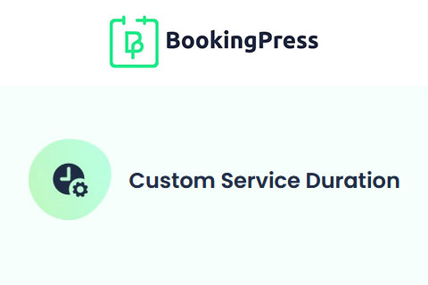 WordPress plugin BookingPress Custom Duration