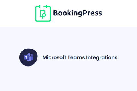BookingPress Microsoft Teams Integration