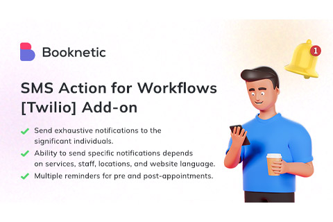 Plugin Booknetic Twilio SMS WordPress plugin Booknetic Twilio SMS