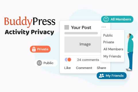 WordPress plugin BuddyPress Activity Privacy