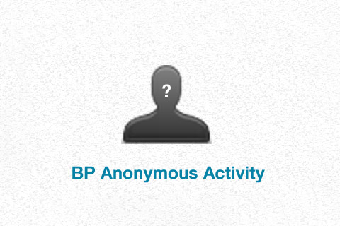 WordPress plugin BuddyPress Anonymous Activity
