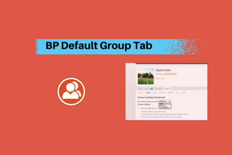 BuddyPress Default Group Tab