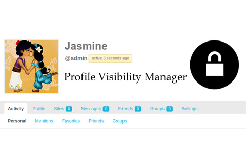 WordPress plugin BuddyPress Profile Visibility Manager