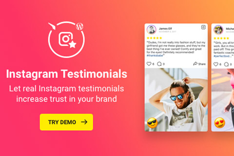 CodeCanyon Instagram Testimonials