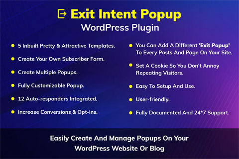 CodeCanyon Exit Intent Popup