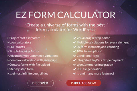 CodeCanyon ez Form Calculator