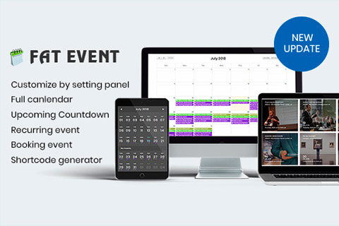 CodeCanyon FAT Event v5.22.0 [22311915] - calendar for WordPress
