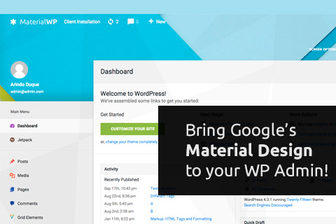 CodeCanyon Material WP