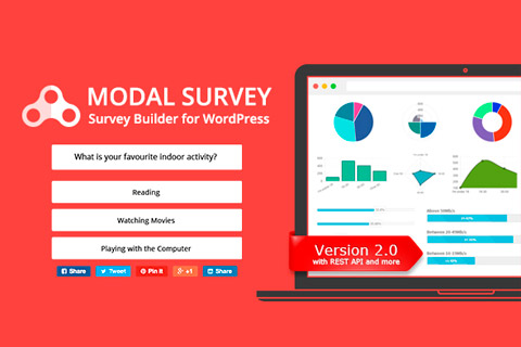 WordPress plugin CodeCanyon Modal Survey