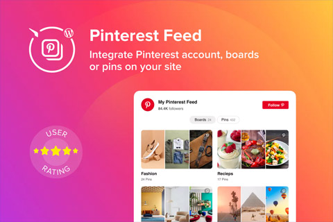 CodeCanyon Pinterest Feed