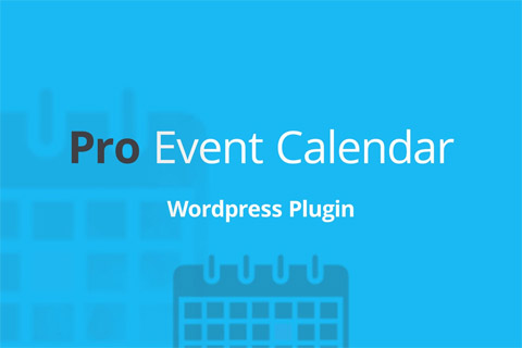 WordPress plugin CodeCanyon Pro Event Calendar