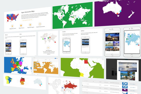 WordPress plugin CodeCanyon Super Interactive Maps
