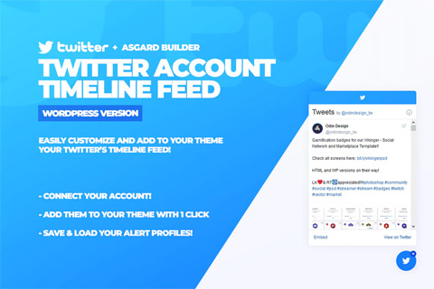 CodeCanyon Twitter Timeline Feed