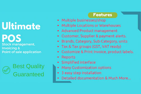 CodeCanyon Ultimate POS v6.6.0 [21216332] - Order and invoice ...