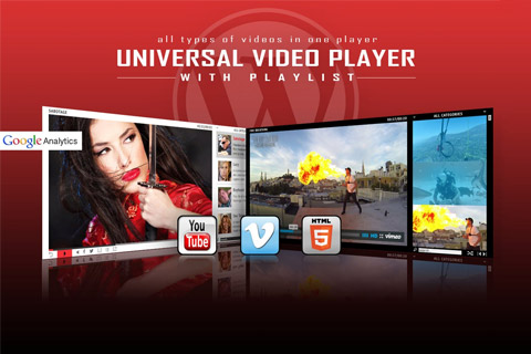 WordPress plugin CodeCanyon Universal Video Player