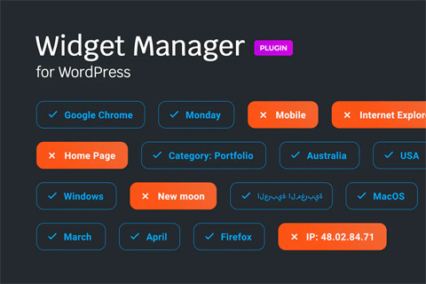 CodeCanyon Widget Manager