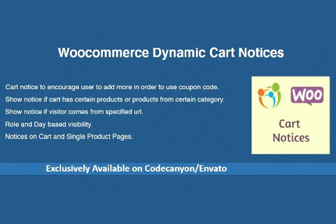 CodeCanyon Woocommerce Dynamic Cart Notices