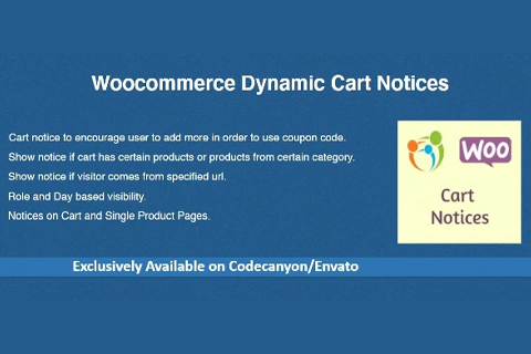 CodeCanyon Woocommerce Dynamic Cart Notices