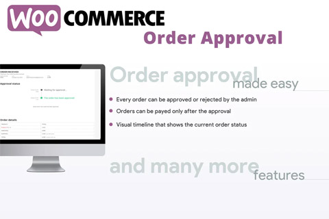 WordPress plugin CodeCanyon WooCommerce Order Approval