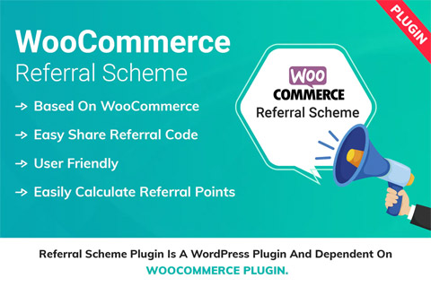 WordPress plugin CodeCanyon WooCommerce Referral Scheme