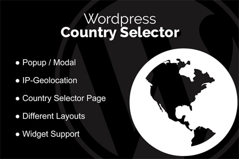 WordPress plugin CodeCanyon WordPress Country Selector