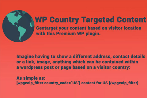 CodeCanyon WP Country Targeted Content